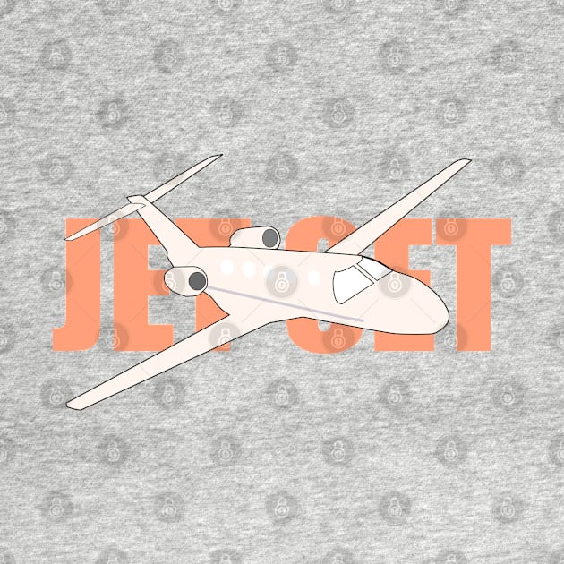 Jet set and ready to fly in a private jet by Toozidi T Shirts